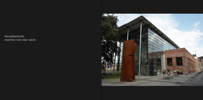 marion van der sant - floraltechnik - buchcover