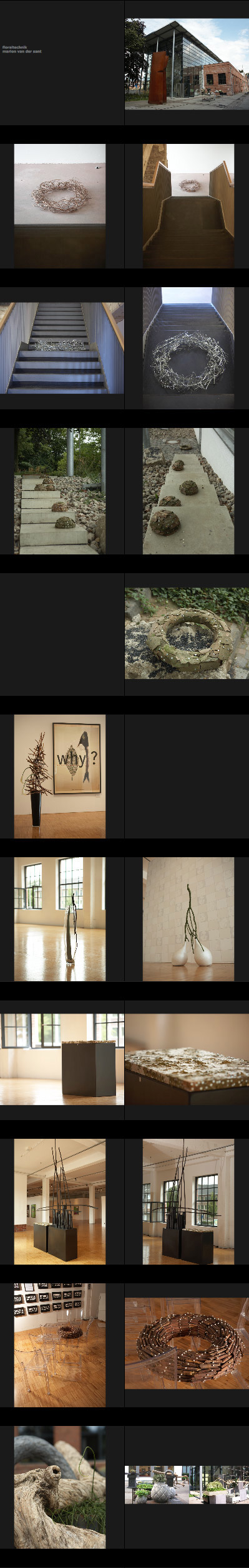 marion van der sant - floraltechnik - buch